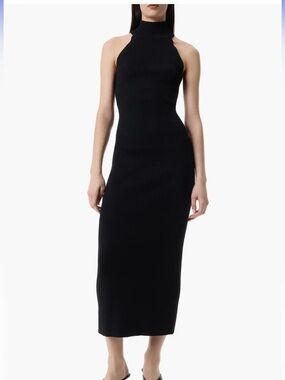 Robert Rodriguez Zhuri Halter Midi Dress